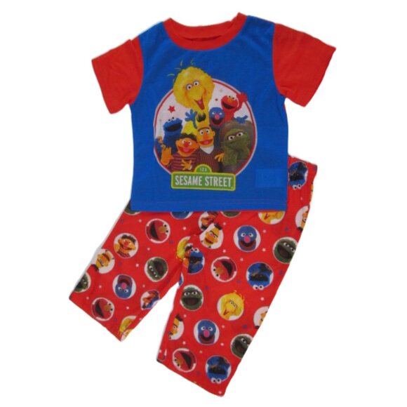 Sesame Street Pajamas Stuff Cookie Monster Book & Toothbrushes size 2 NEW - Picture 2 of 6